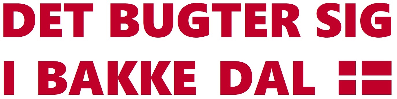 Det bugter sig i bakke, dal 